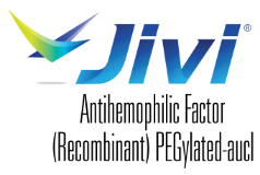 Logo de Jivi® (factor antihemofílico [recombinante] PEGilado-aucl)
